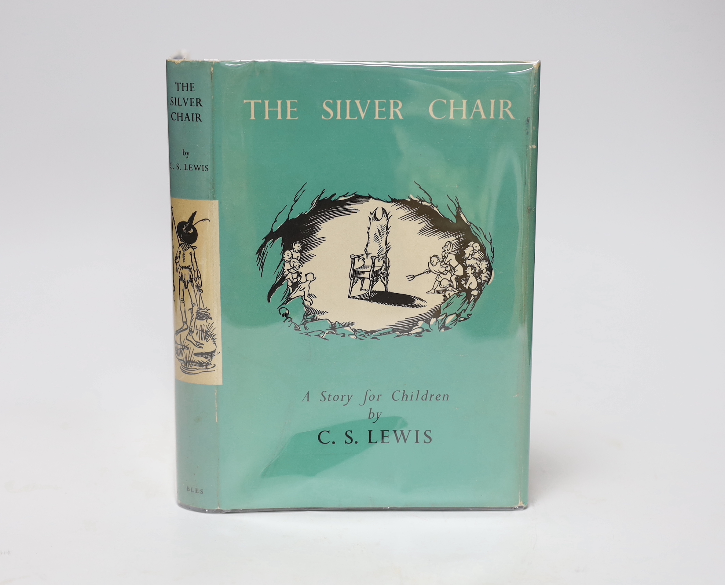 Lewis, C.S - The Silver Chair, 3rd printing, 8vo, cloth in unclipped d/j, Geoffrey Bles, London, 1959